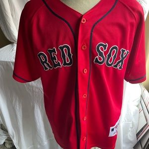 Red Sox Dustin Pedroia jersey - Red